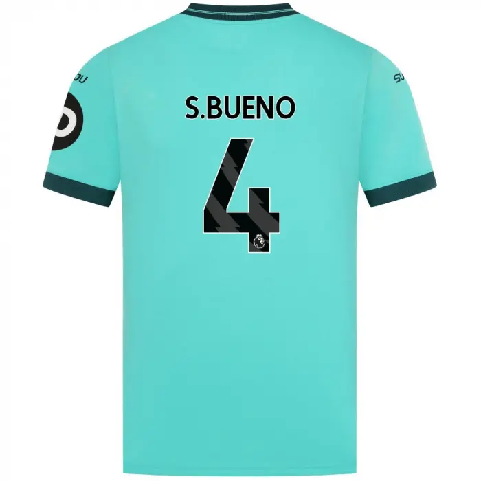 Wolverhampton Wanderers Store | Shop Official 2025-26 Wolves Away Shirt – Adult S.BUENO 4 Wolves Gear